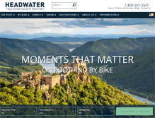 Tablet Screenshot of headwater.com